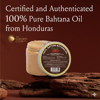 The Golden Glow Co 100% Pure Unrefined Batana Oil