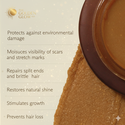 The Golden Glow Co 100% Pure Unrefined Batana Oil