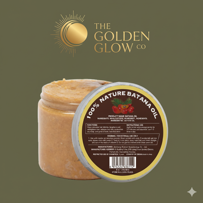 The Golden Glow Co 100% Pure Unrefined Batana Oil